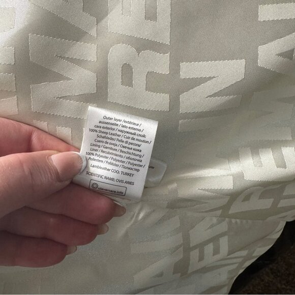 REMAIN BIRGER CHRISTENSEN Gia double-breasted quilted leather coat - Picture 11 of 13